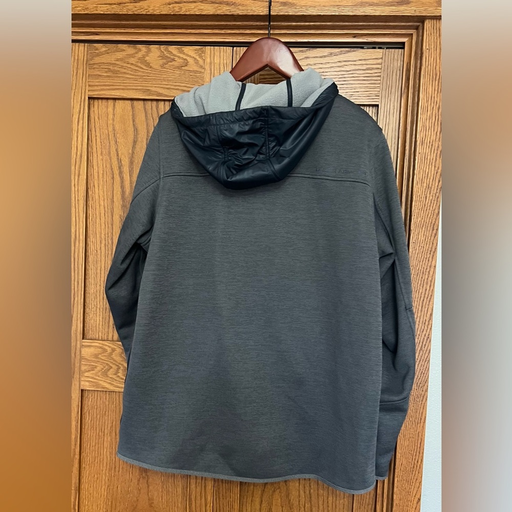 Under Armour Light Gray Fleece Jacket - Picture 2 of 3